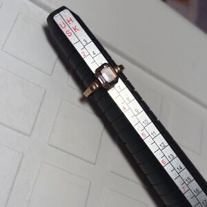 Vintage 1/20 10K GF Elegant Ring with Amethyst Gemstone Size 3